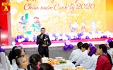 Bữa cơm tất niên đầm ấm của các bệnh nhân